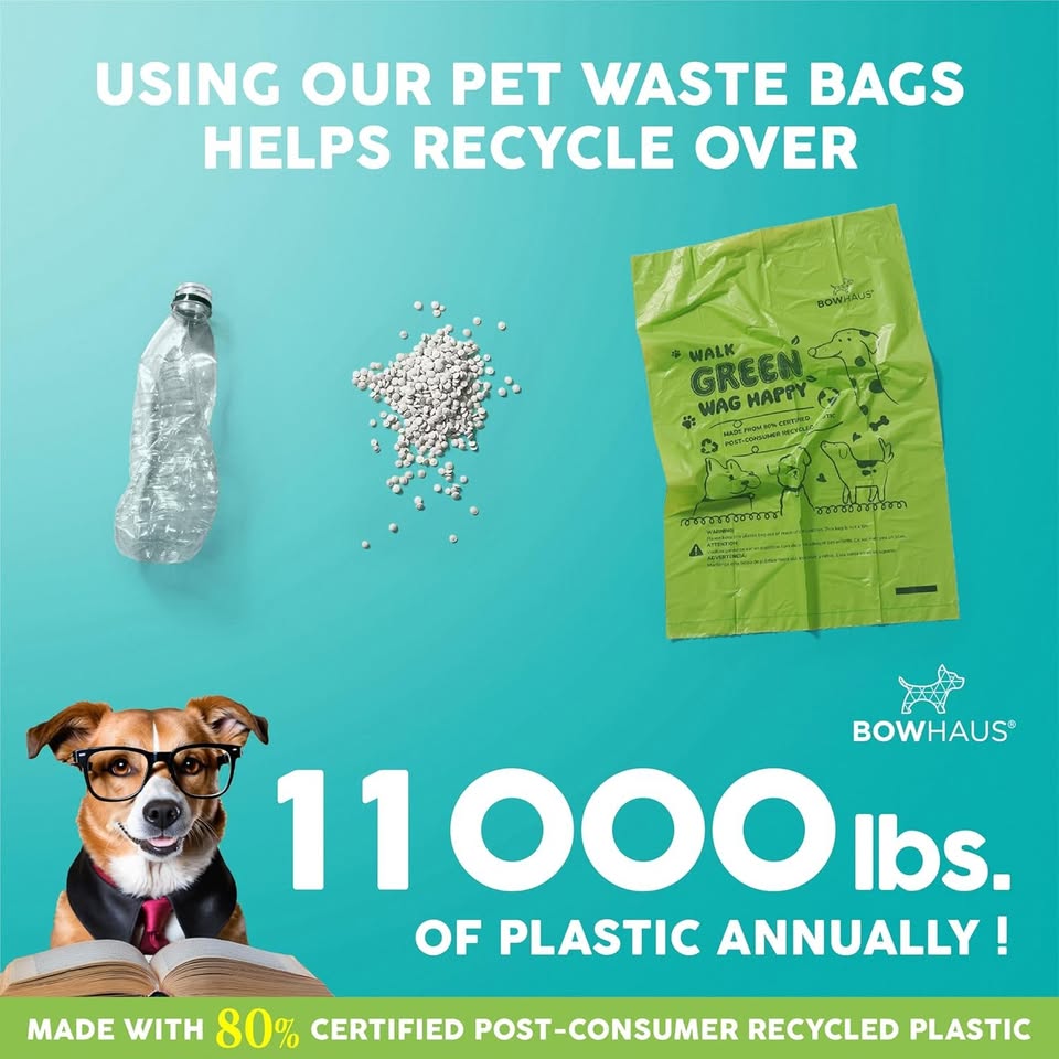 LUXURY SCENTED DOG POOP BAGS WITH DISPENSER